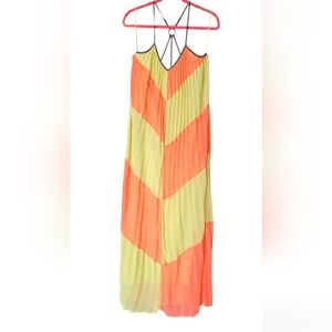 Women's Jealous Tomato Lined Colorblock Maxi Dress Small